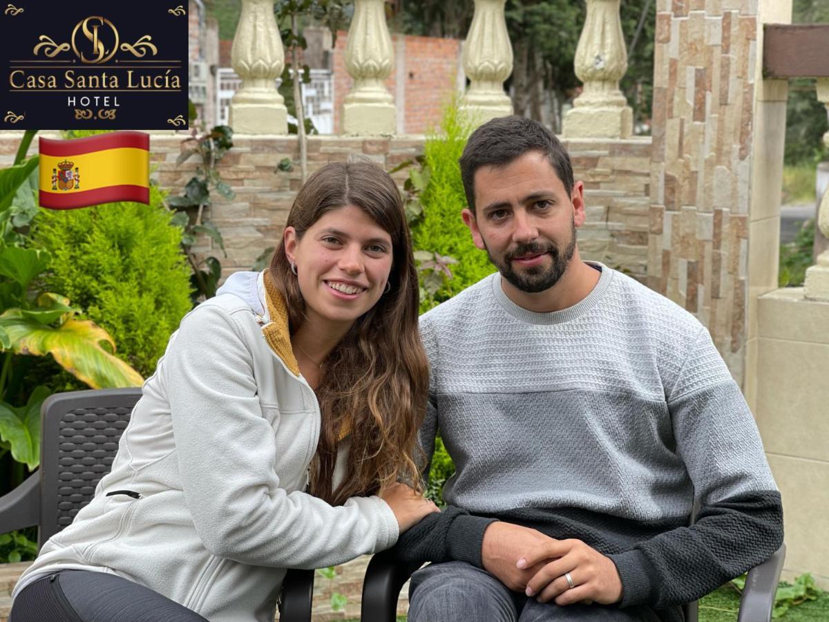 Hotel Casa Santa Lucia Baños Eksteriør bilde
